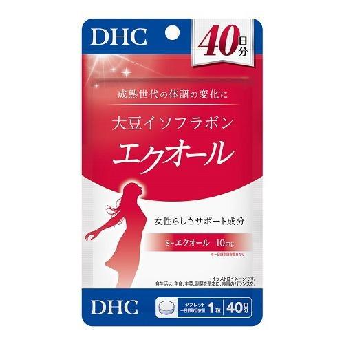 DHC☆大豆イソフラボンエクオール☆40日分☆3袋 DHC エクオール 大豆イソフラボン 40日分 40粒 エクオール10mg サプリ