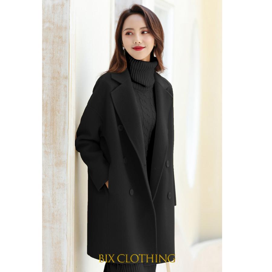 史上最も激安 ファッション 気質 長袖 洋式 秋 春 レディース ジャケット 両面 カシミヤコート 送料無料 服 秋 春 レディース カシミヤコート 秋服 おしゃれ 上着 プレゼント 女性 コート アウター Knowledge21 Com