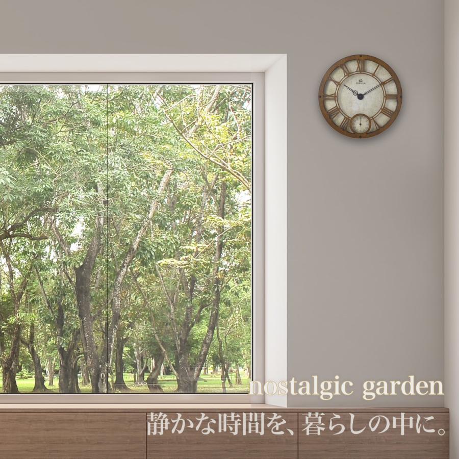 壁掛け時計 おしゃれ【40cm 木製】掛け時計 北欧 ナチュラル カフェ風