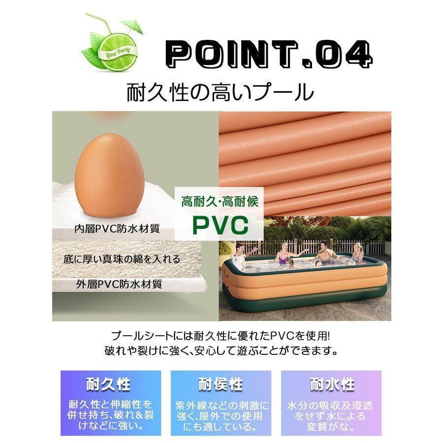 新作マット・カーペット 大型プール 無線自動充気 ビニールプール プール 長方形 3m 水遊び レジャープール ファミリープール 大人 屋外用 3気室構造 300×175×68cm 【1784625048】(10576円)