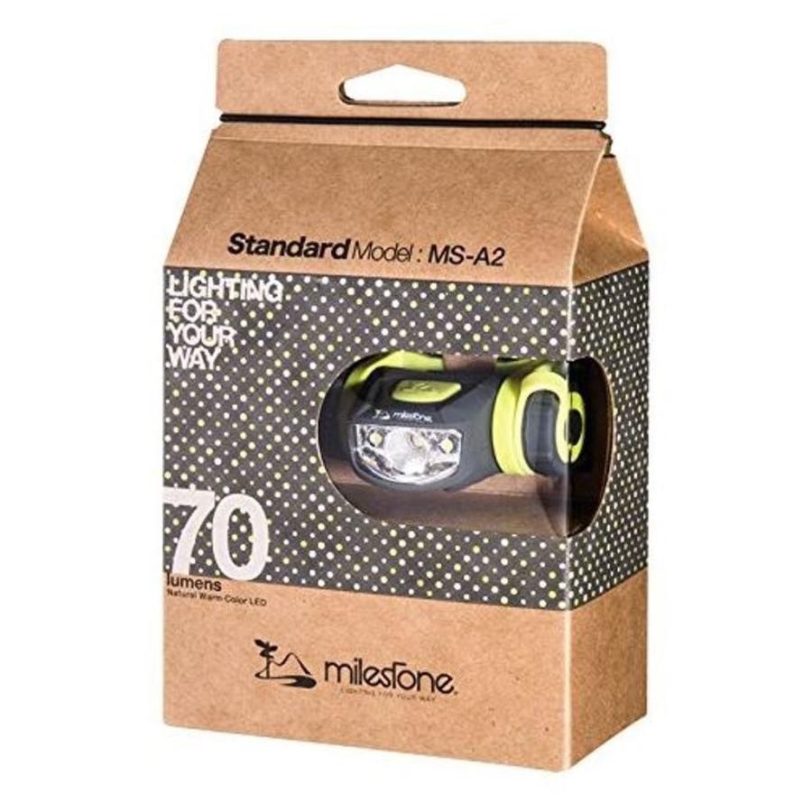 milestone(マイルストーン) ヘッドランプ MS-A2 （70ルーメン