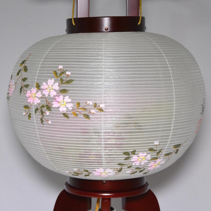 55 以上節約 盆提灯 行灯 都 9号 ブラウン色塗 右 電気コード式 絹製 絹二重 ワンタッチ式 H048 Ymt 1703 Fucoa Cl