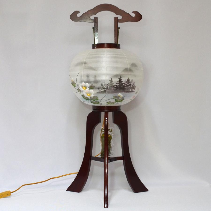 新品未使用　高級盆提灯　欅大11号絹二重絵　2個セット　ちょうちん 盆提灯 盆ちょうちん お盆提灯 本蒔絵 盆提灯 鉄仙高盛蒔絵 絹二重 11