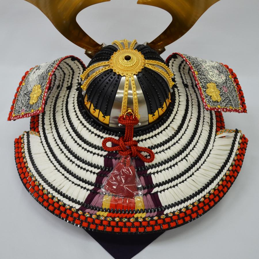 五月人形 雄山作 着用収納兜飾り 30号 白糸褄取 : 人形の三信 - 通販