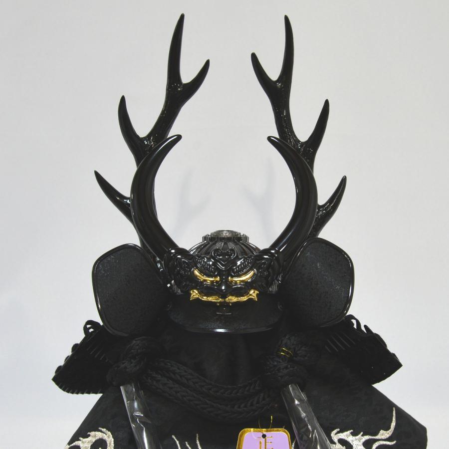 早い者勝ち　五月人形兜　フルセット 24ＫGP仕様 横幅35cm｜4号 武将 本多忠勝兜飾り 五月人形