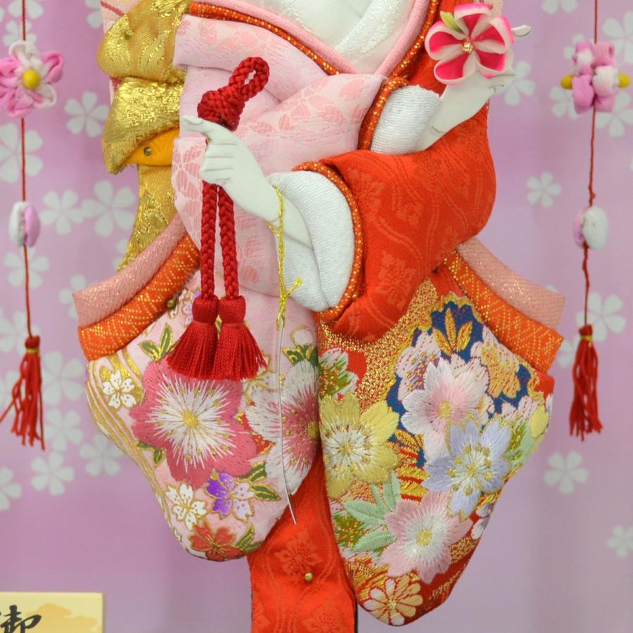 羽子板 お祝い 花梨塗 前開きケース 10号 ケース飾り 正月飾り 初正月