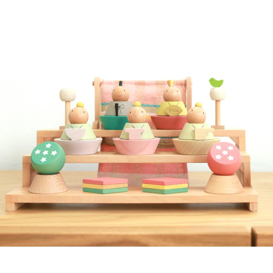 雛人形 Puca（プーカ）のひなにんぎょう ベーシック 2.0 木製の