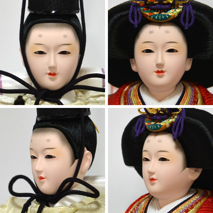 雛人形 親王飾り 平安関光 白鳳刺繍 白木飾り台 : 人形の三信 雛人形 親王飾り 平安関光 白鳳刺繍 白木飾り台 : 人形の三信