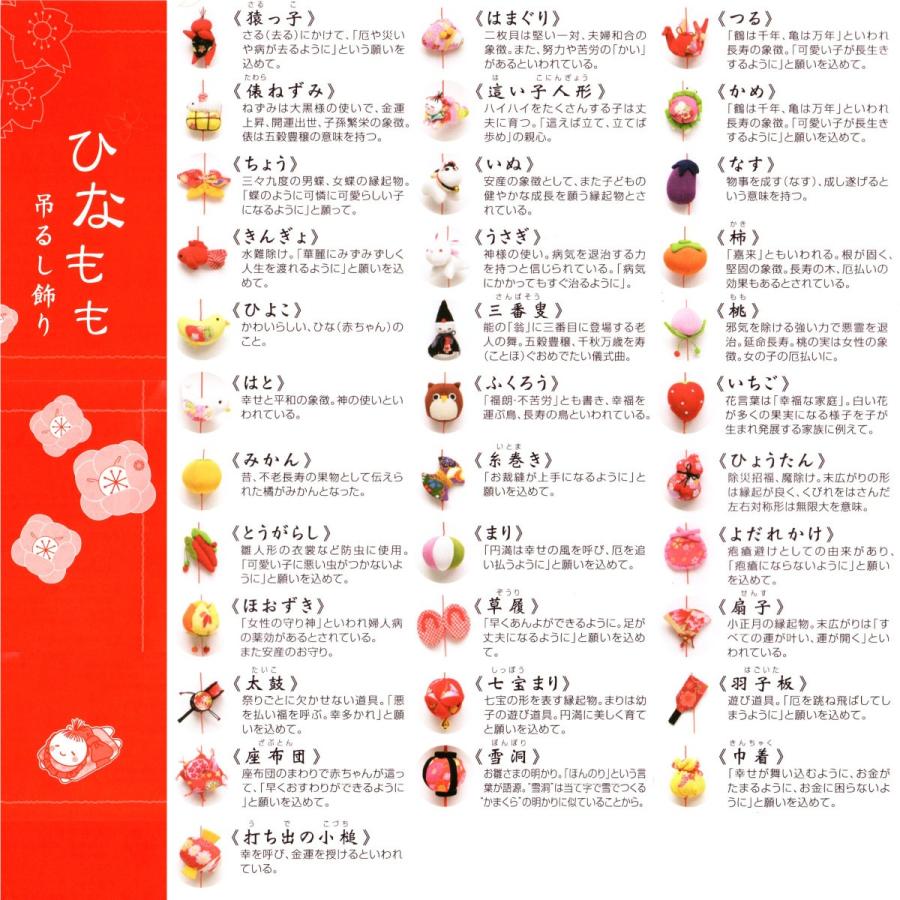 雛人形 吊るし飾り ひなもも 小 : 人形の三信 - 通販 - Yahoo!ショッピング