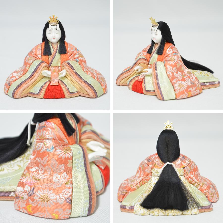 雛人形 木目込み 親王飾り 真多呂 本金 和泉雛 : 人形の三信