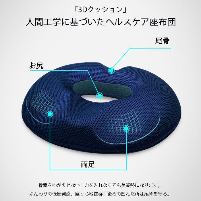 チェアクッション 椅子 クッション 円座クッション 低反発 通気性 痛み