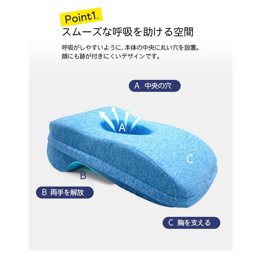昼寝枕 うつ伏せ枕 仮眠用 うつぶせ寝 机枕 デスク枕 デスクピロー 携帯枕 軽量 洗える デスクワーク カバー付き 送料込 Ledou05 Sanwashop 通販 Yahoo ショッピング