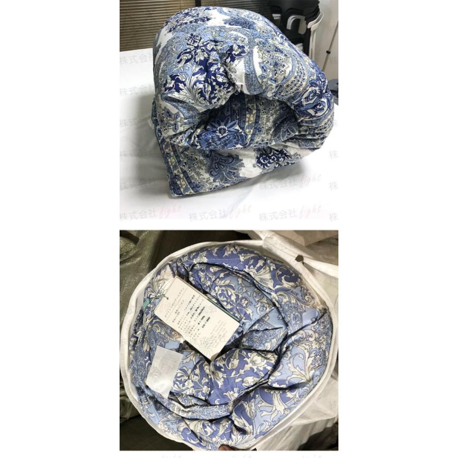 羽毛布団 グースダウン95% あったか ふわふわ シングルサイズ 150