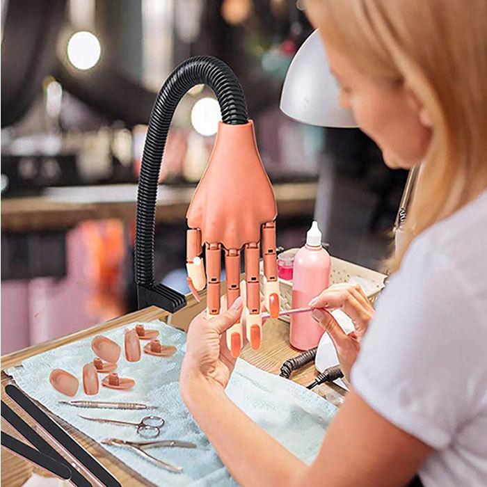 55 Off ハンドマネキン ネイルアートツール 練習用 ネイリストに 初心者 ネイル検定に必要 ネイルチップ付き 100枚 固定式 Thisissesame Com