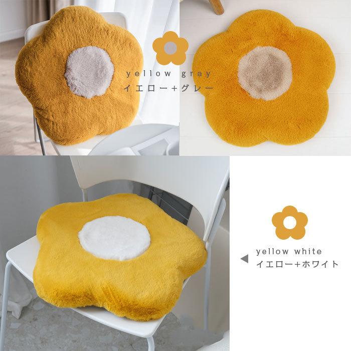 フラワー クッション 座布団 チェアクッション 椅子 円座クッション