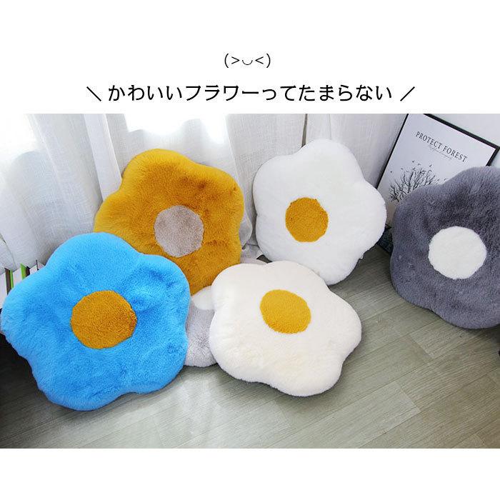 フラワー クッション 座布団 チェアクッション 椅子 円座クッション