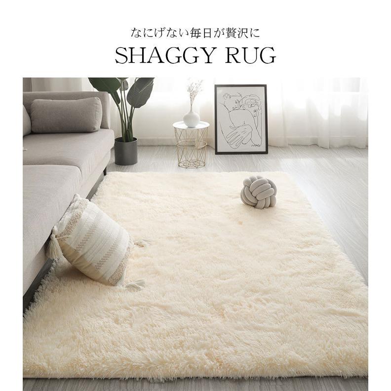 ラグ シャギーラグ マット カーペット XLサイズ rug マイクロ