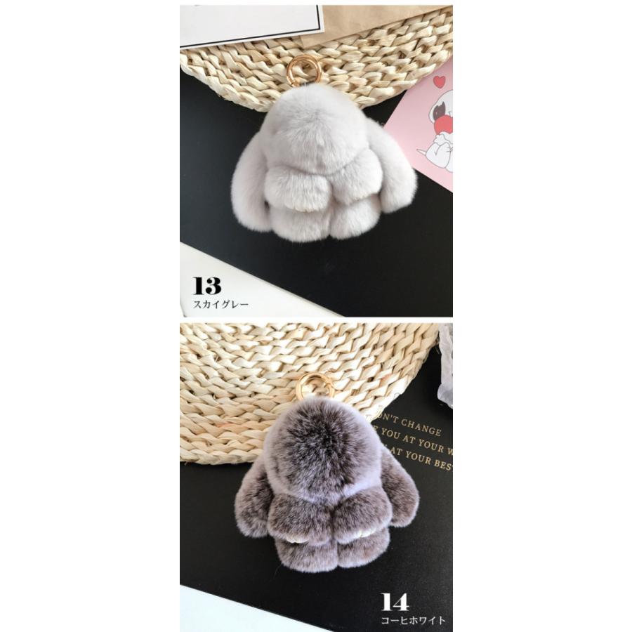 アンテプリマ　うさぎ　ふわふわ　バッグチャーム バッグチャーム ファーチャーム ウサギ 動物 ふわふわ もこもこ