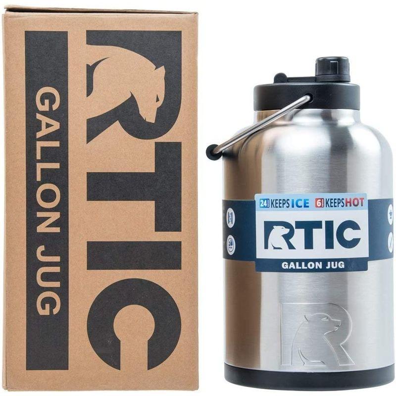 日本未入荷 RTIC 水差し 水筒 1ガロン ステンレス 真空保温 大型