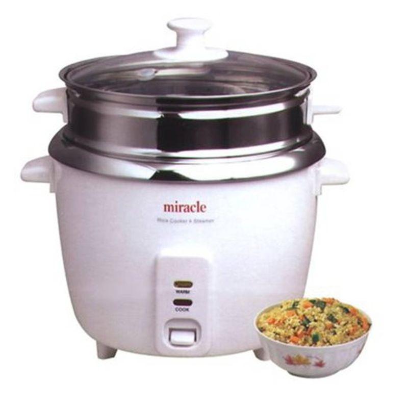 Stainless Steel Rice Cooker Model ME81 (Formerly ME8) by Miracle Exc