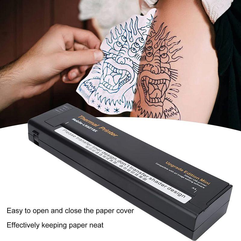 タトゥー　コピー機の熱転写タトゥー　マシンは効率を向上させます　タトゥー　パーラー向けの低ノイズ　USB　USプラグ