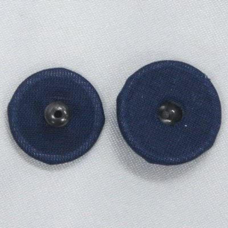 くるみスナップボタン 12mm 015(紺・BN)   6セット NO.1508 ボタン 手芸 通販
