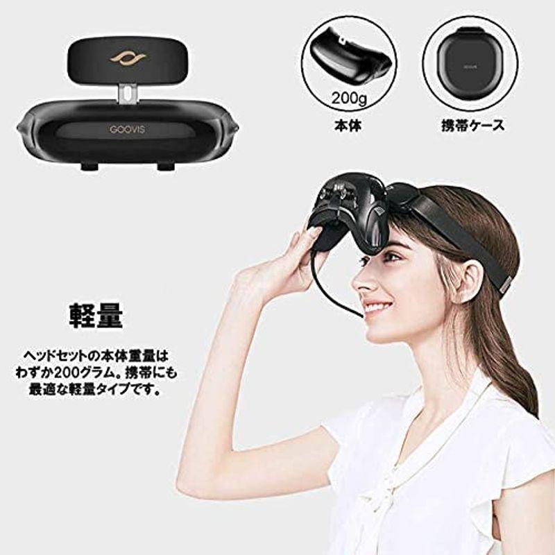 GOOVIS T2 Young 2021 ヘッドマウントディスプレイ ヘッドセット HMD