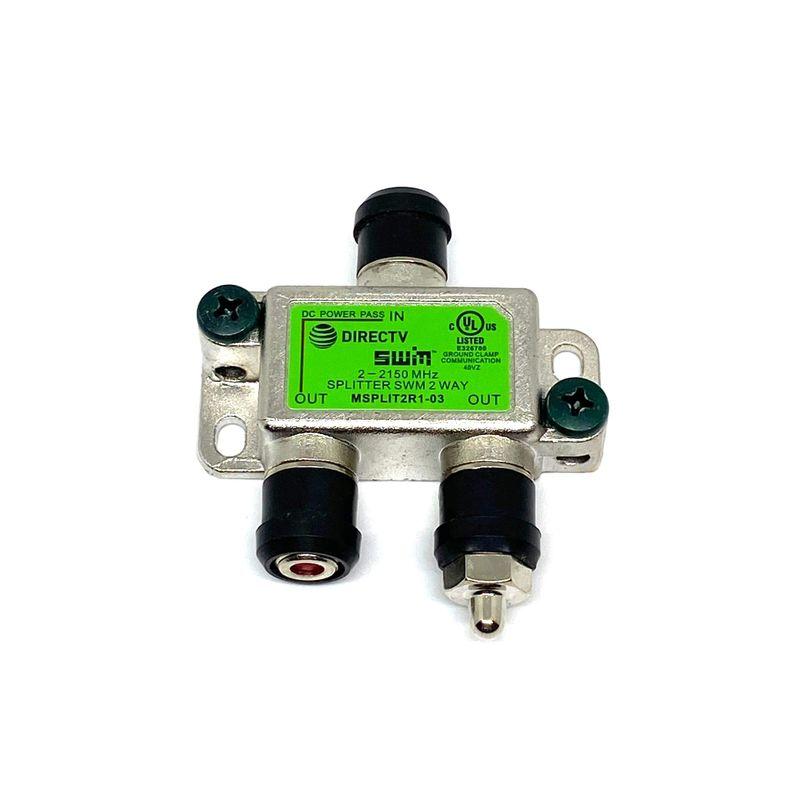 DirecTV スプリッター 2ウェイ 22150 MHz MSPLIT2R001 SWM 2ウェイスプリッター