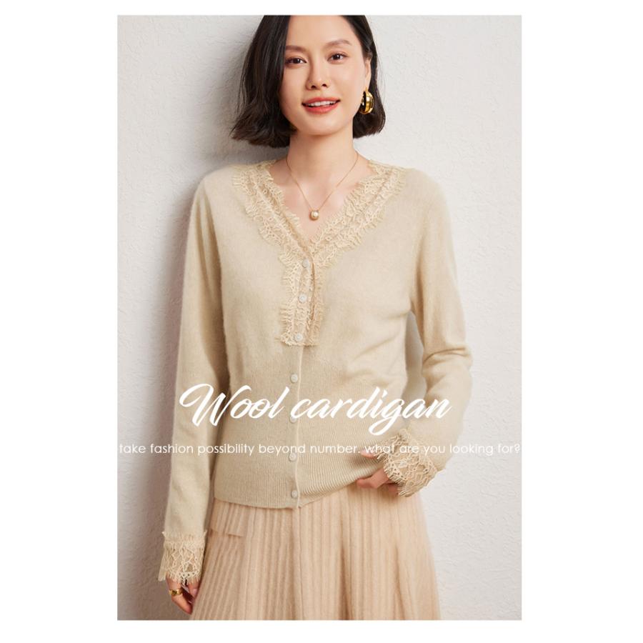 セーター レディース カシミヤ カシミヤ100％ 女性 トップス ニット V