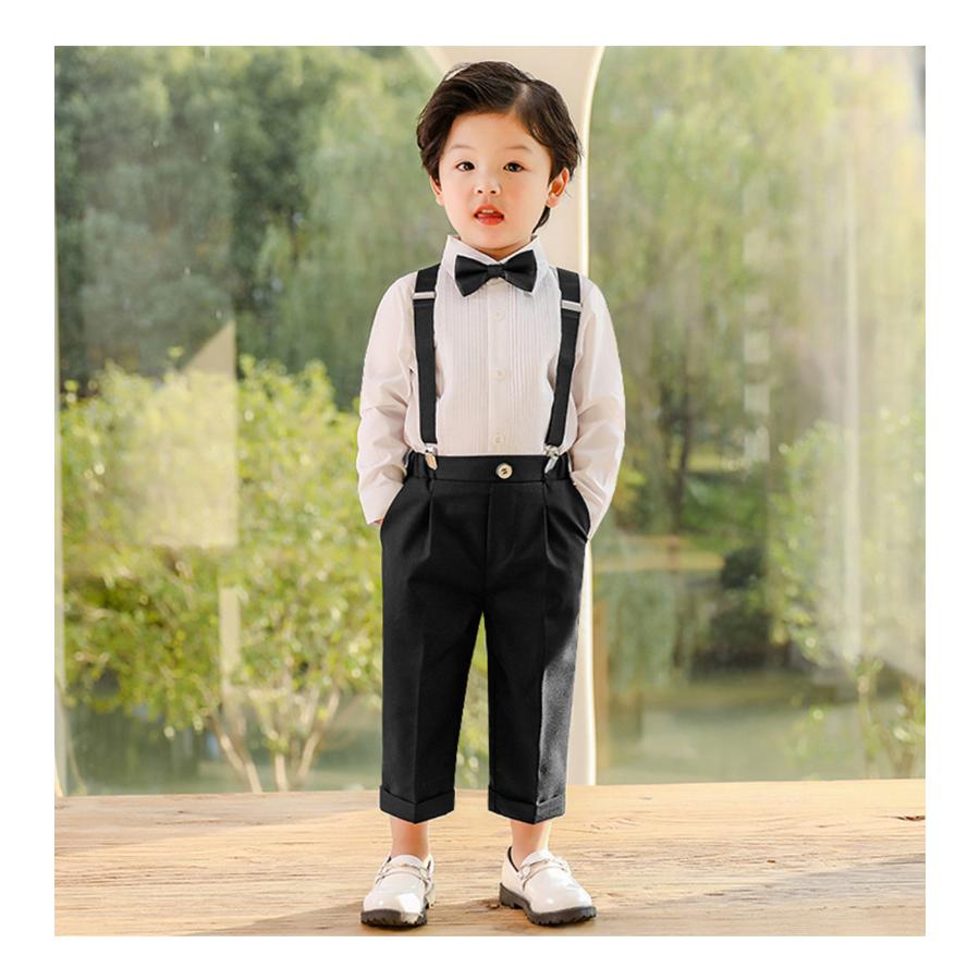 4点セット 子供スーツ 子供服 子供 スーツ フォーマル 男の子 上下