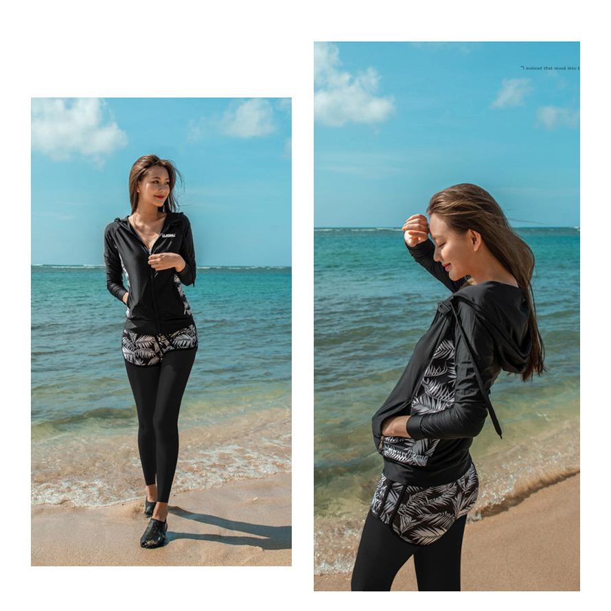 ラッシュガード ペア カップル 長袖 ペアルック 水着 レディース 上下