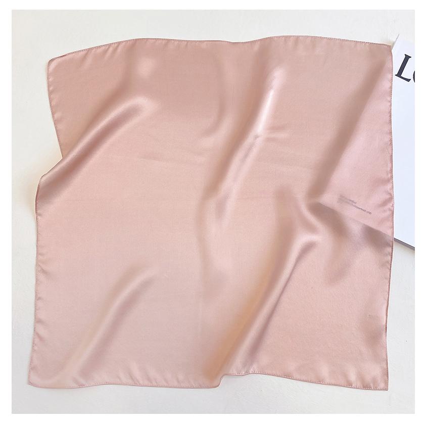 上品 スカーフ シルク100% 絹布 シンブル 無地 正方形 ミニスカーフ アクセサリー 高級感 女子力 おしゃれ シルクスカーフ 母の日 ...