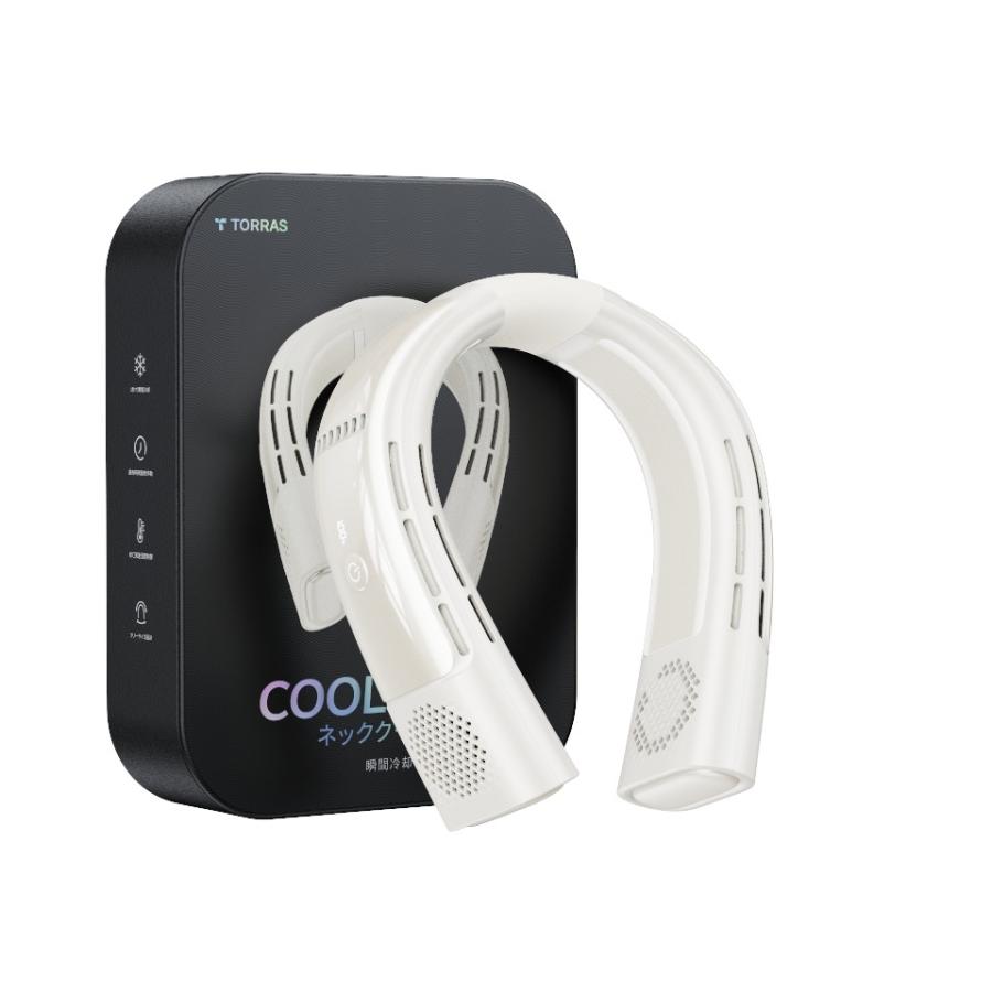 ネッククーラー TORRAS 2023年 冷却プレート 首掛け扇風機 COOLIFY 2S 超長持続バッテリー 5000mAh 冬夏兼用 TORRAS ネッククーラー 冷却プレート 首掛け扇風機 半導体冷却 父の日 プレゼント APP機能 冬夏兼用 ネックファン ねっくくーらー 熱中症対策 急速充電 5000mAh COOLiFY 2S