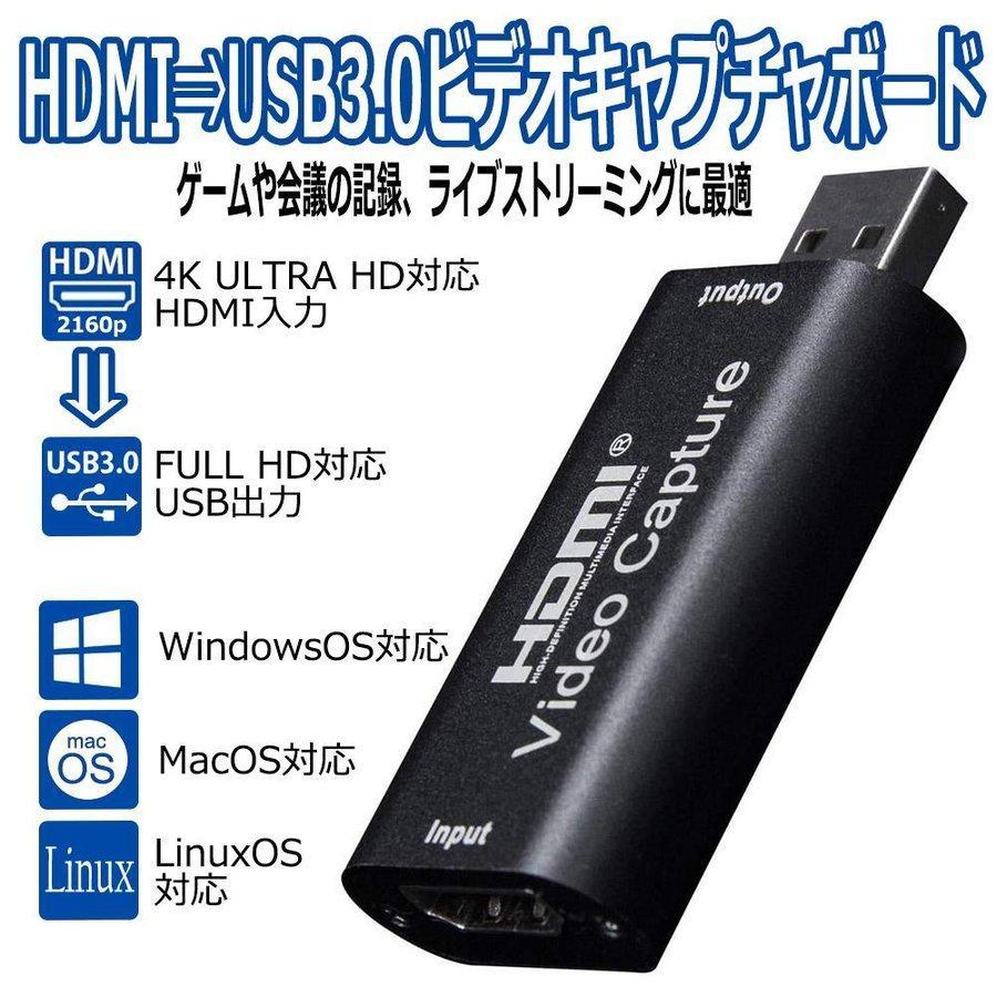 HDMI キャプチャーボード ビデオキャプチャーボード キャプチャーデバイス HDMI キャプチャー HDMI ゲームキャプチャ 超小型