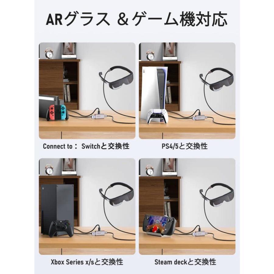 HDMI to USB Type C 変換アダプタ Xreal Air AR スマート グラス 4K@60Hz 高解像度モニター拡張 変換 : 佐野商店 - 通販 - Yahoo!ショッピング HDMI to USB Type C 変換アダプタ Xreal Air AR スマート グラス 4K@60Hz 高解像度モニター拡張 変換 : 佐野商店 - 通販 - Yahoo!ショッピング
