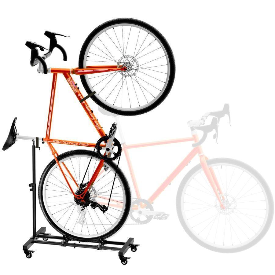 Sttoraboks 縦置き自転車 スタンド 直立サイクルスタンド 高さ調整が 