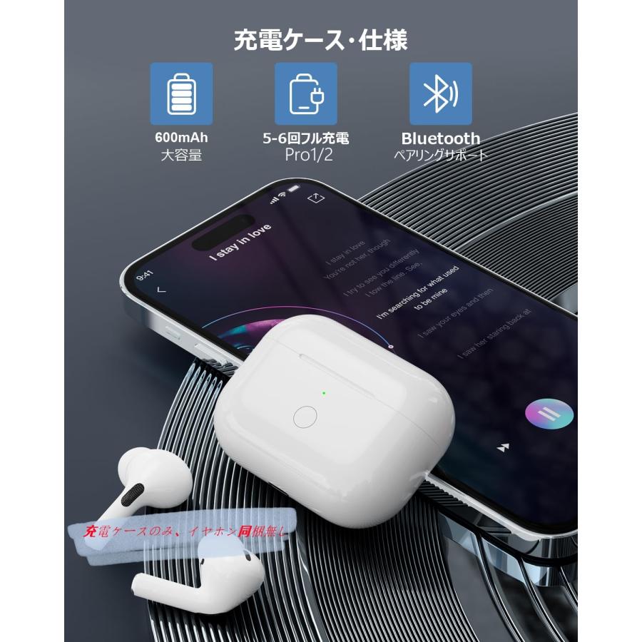 Podick 充電ケース、Airpods Proとの互換性あり, Airpods Pro用