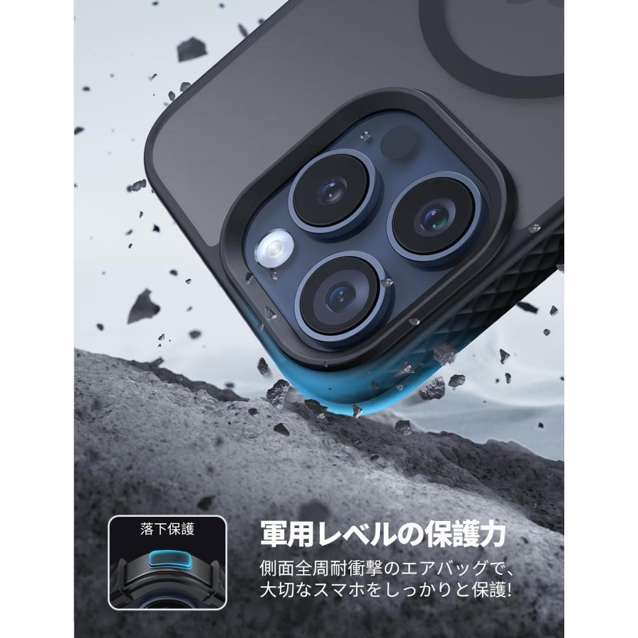 Lamicall iPhone 15 Pro ケース ブラック Amazon.com: Lamicall Magnetic Case for iPhone 15 Pro, for