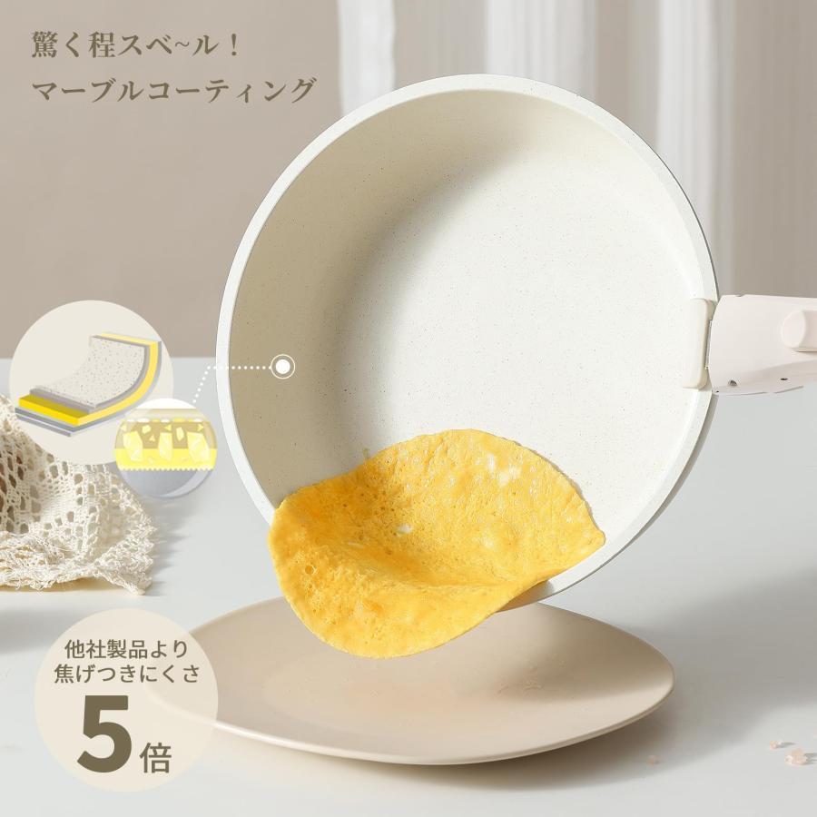 CAROTE カローテ フライパン セット 7点 IH?ガス火対応 PFOA CAROTE カローテ フライパン セット 7点 IH?ガス火対応 PFOA