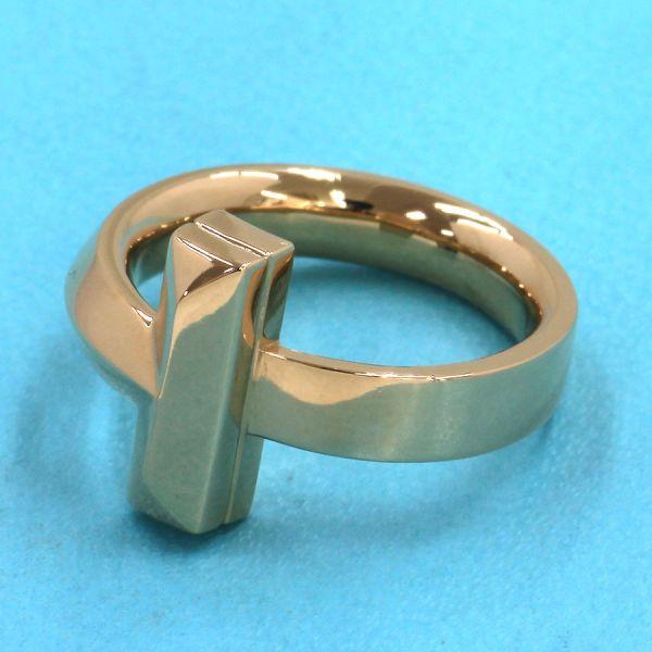 TIFFANY&Co. ティファニー Tワンリング/4.5MM#11.5近辺 Aランク TIFFANY&Co. ティファニー Tワンリング/4.5MM#11.5近辺 Aランク