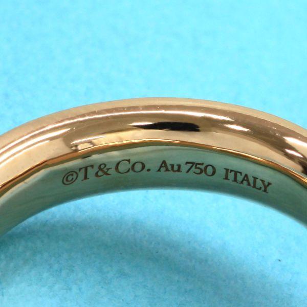 TIFFANY&Co. ティファニー Tワンリング/4.5MM#11.5近辺 Aランク TIFFANY&Co. ティファニー Tワンリング/4.5MM#11.5近辺 Aランク