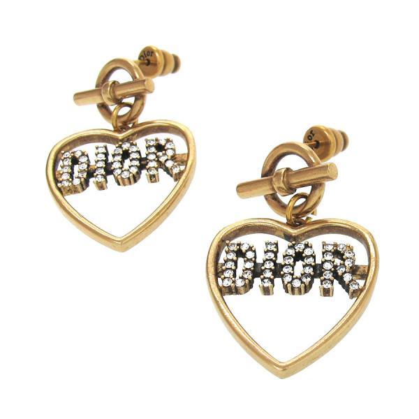 Christian Dior クリスチャン・ディオール ハートピアス Aランク Christian Dior クリスチャン・ディオール ハートピアス Aランク