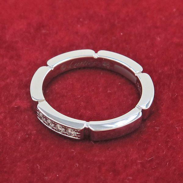 Cartier（カルティエ） マイヨンパンテールリング/4Pダイヤ#46(日本