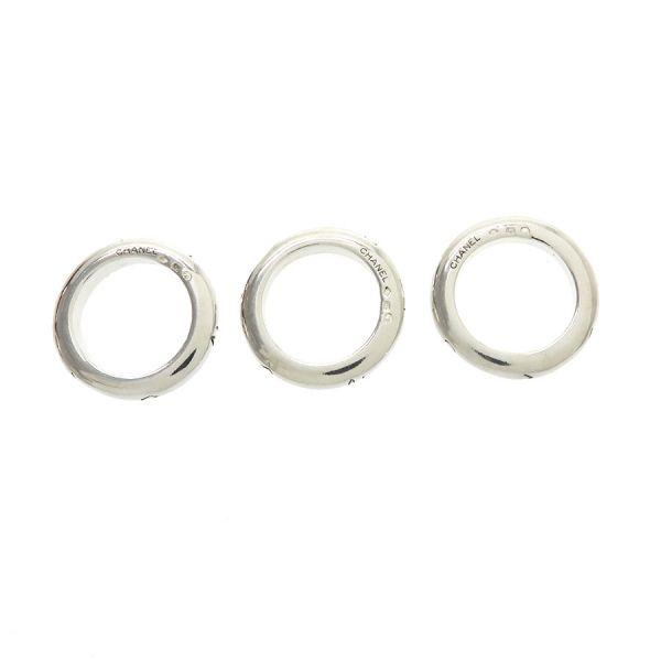 CHANEL（シャネル） 3連ロゴリング 925/26.4g Bランク. : 質屋さのや