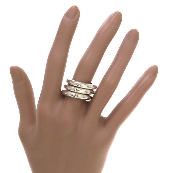 CHANEL（シャネル） 3連ロゴリング 925/26.4g Bランク. : 質屋さのや