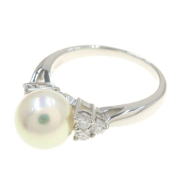 MIKIMOTO ミキモト パールダイヤリング/アコヤ/PR-689R#10 A MIKIMOTO ミキモト パールダイヤリング/アコヤ/PR-689R#10 A