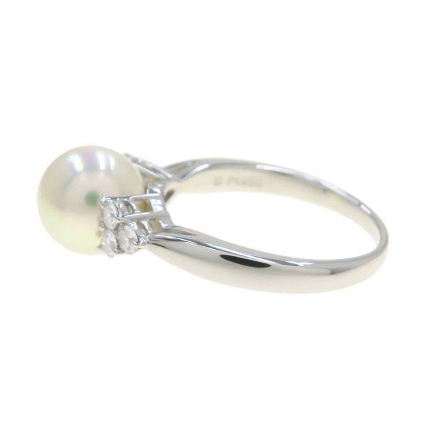 MIKIMOTO ミキモト パールダイヤリング/アコヤ/PR-689R#10 A MIKIMOTO ミキモト パールダイヤリング/アコヤ/PR-689R#10 A