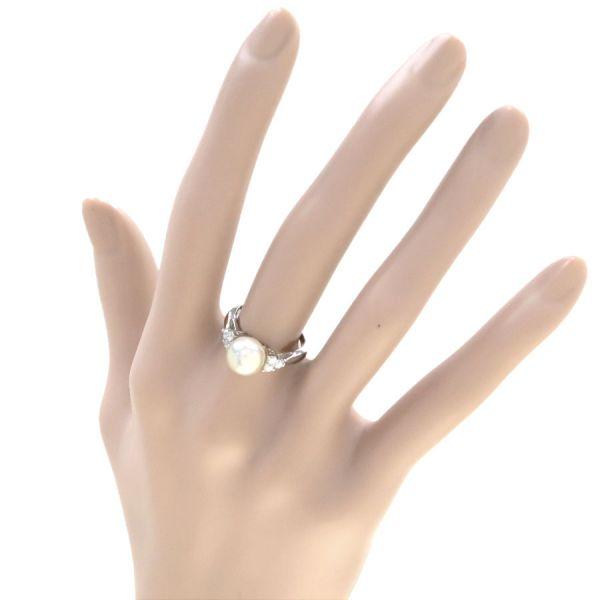 MIKIMOTO ミキモト パールダイヤリング/アコヤ/PR-689R#10 A MIKIMOTO ミキモト パールダイヤリング/アコヤ/PR-689R#10 A