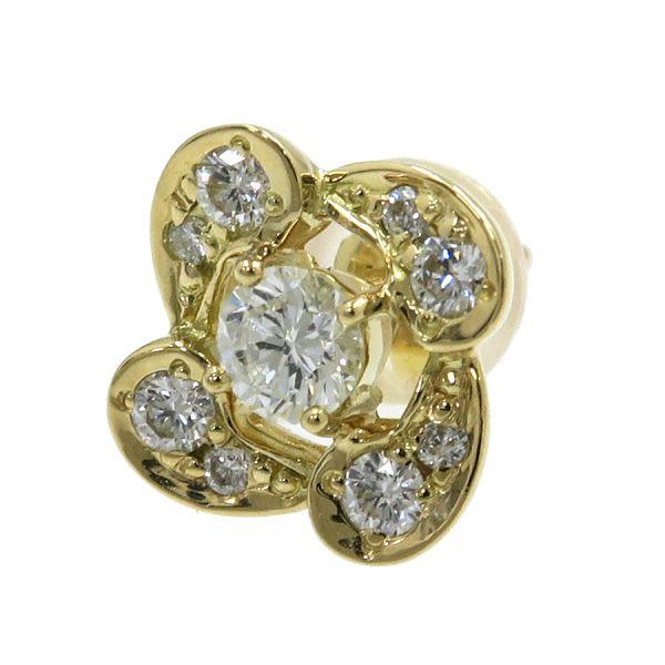 モニッケンダム イングリッシュローズダイヤピアス  Aランク.の画像