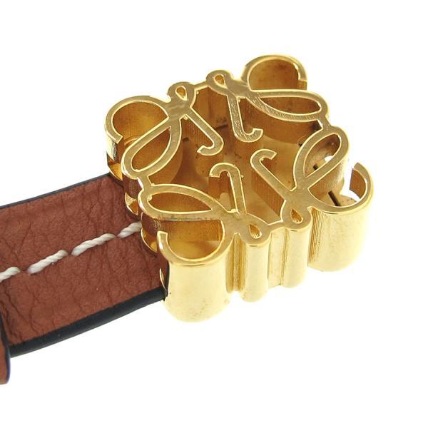 LOEWE ロエベ ダブルレザーブレスレット Aランク. : 質屋さのや LOEWE ロエベ ダブルレザーブレスレット Aランク. : 質屋さのや